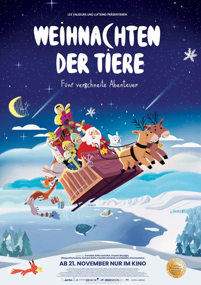 Weihnachten der Tiere