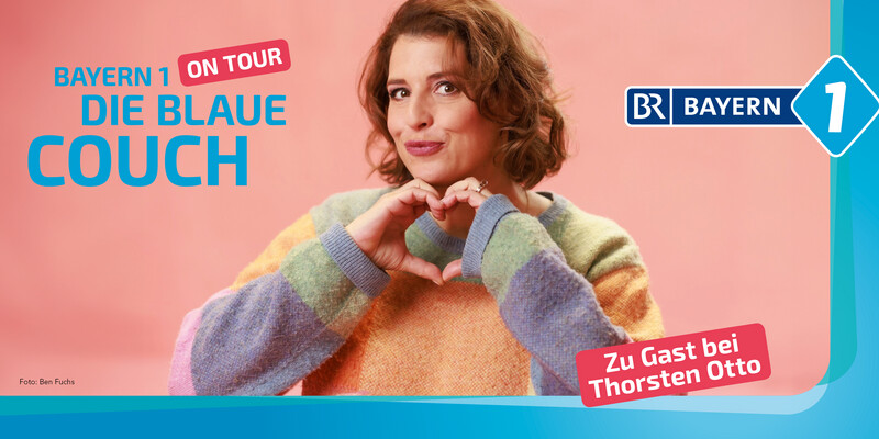 Die Blaue Couch on Tour: Elena Uhlig zu Gast bei Thorsten Otto