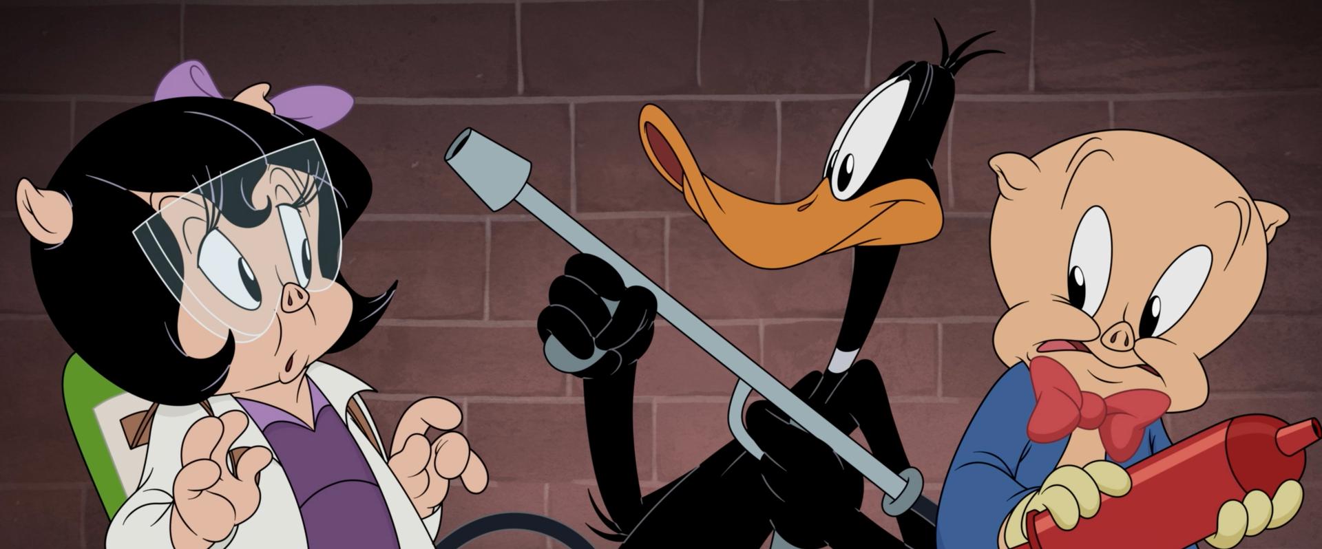 Bilder aus Ein klebriges Abenteuer: Daffy Duck und Schweinchen Dick retten den Planeten