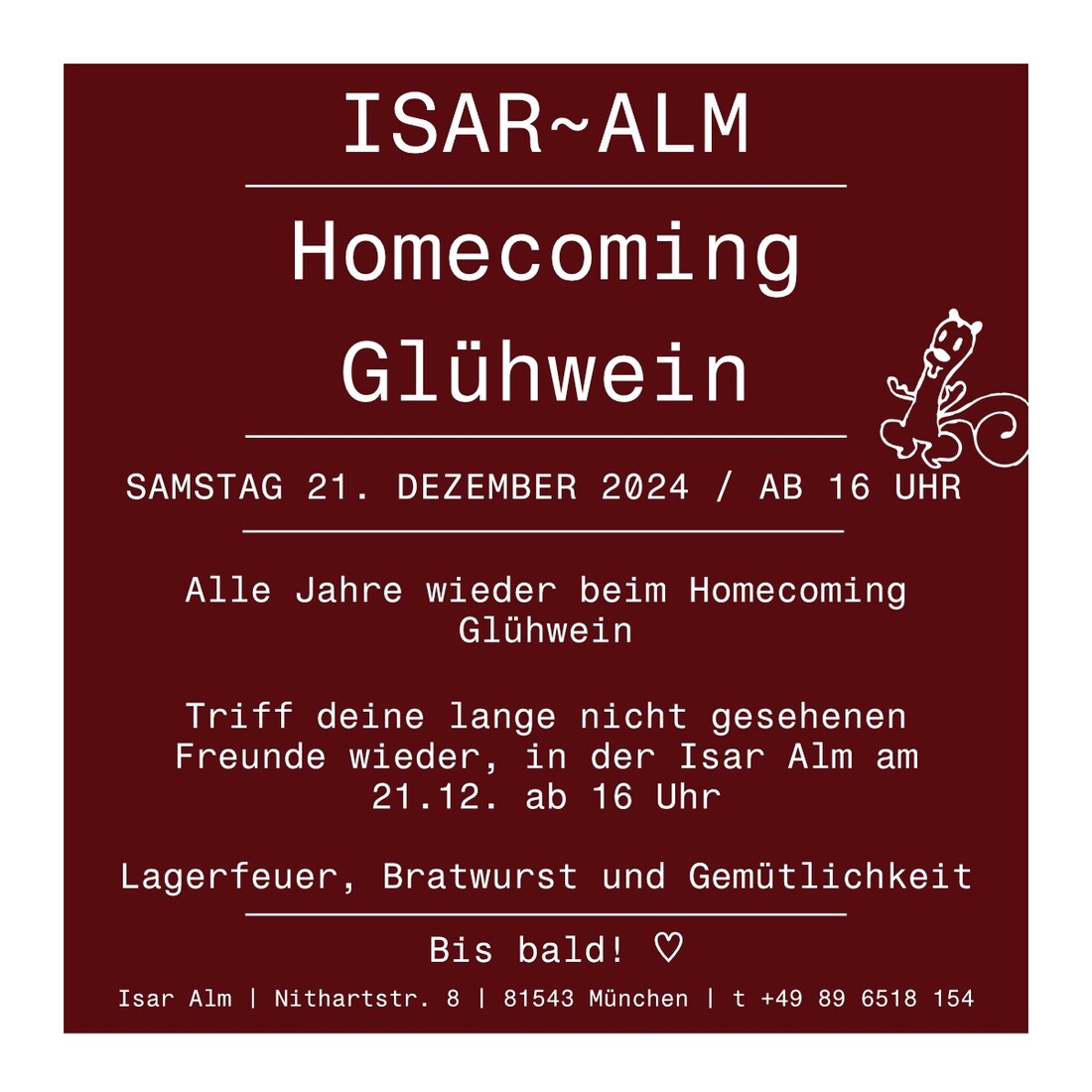 Homecoming Glühwein