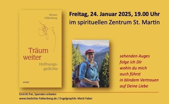 Musikalische Lyriklesung: »Träum Weiter« – Hoffnungsgedichte