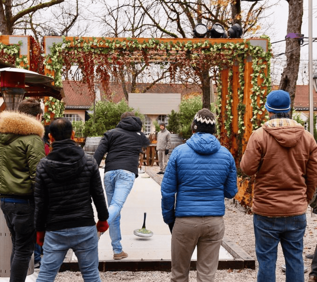 Schlittschuhlaufen München: Paulaner am Nockherberg