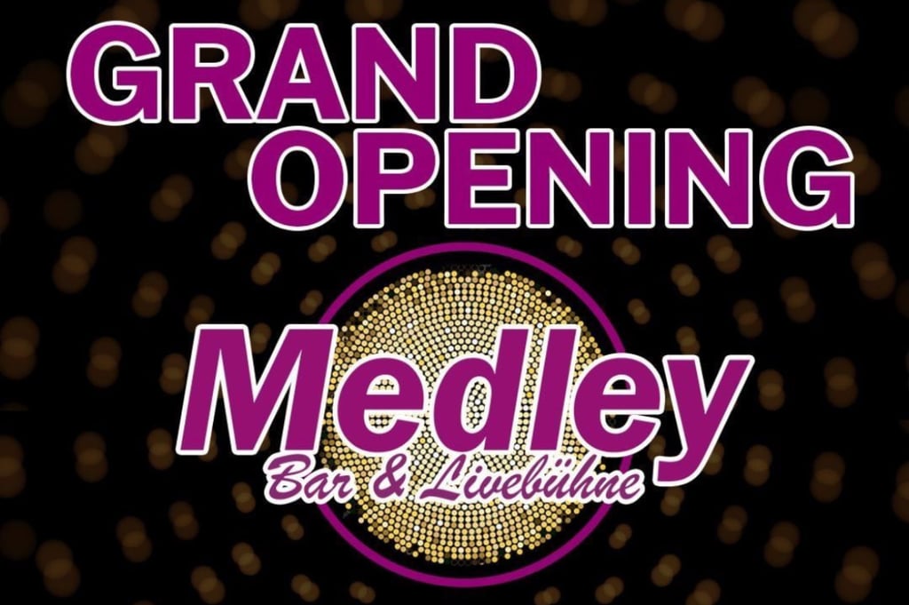 Grand Opening der Medley Bar am 13. September