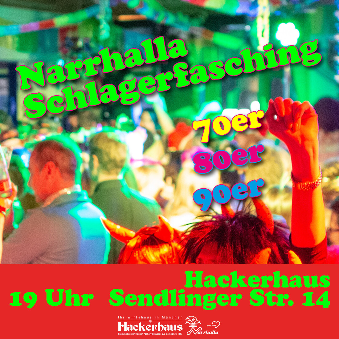 Narrhalla Schlagerfasching