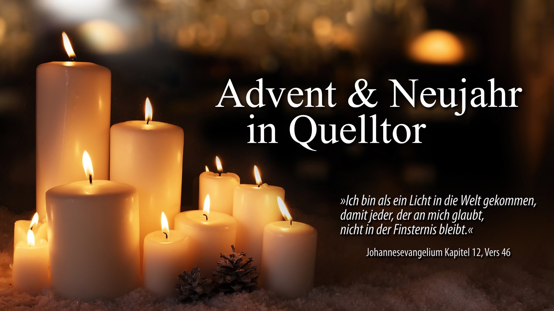 Advents- und Weihnachtsgottesdienste