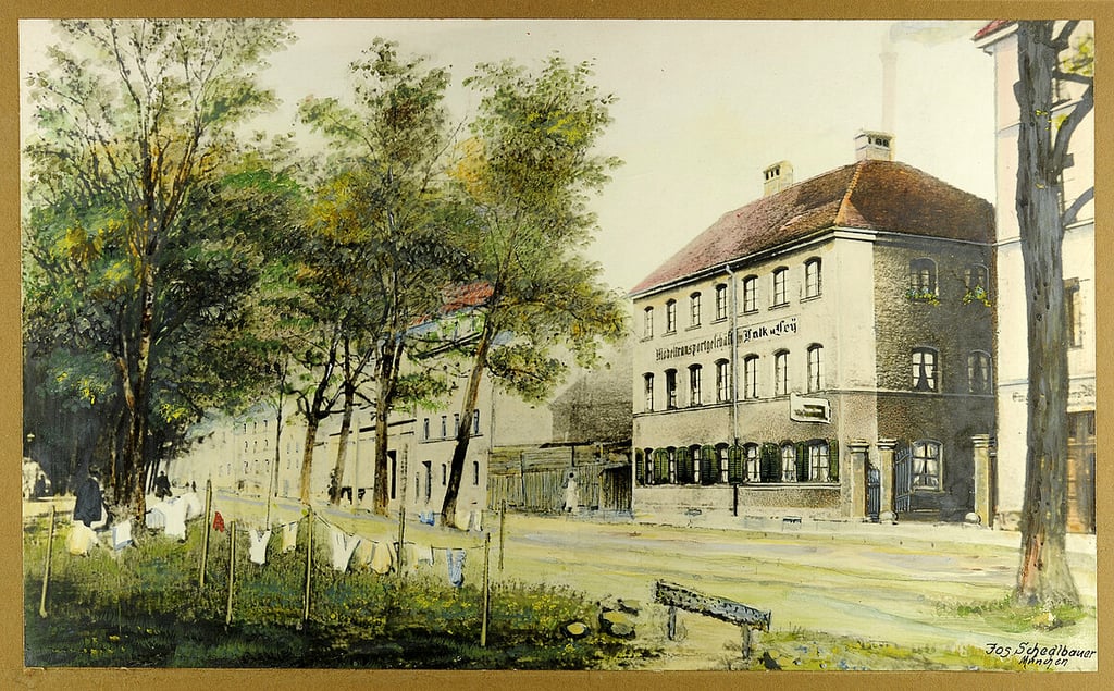 Das Geburtshaus von Karl Valentin in der Au