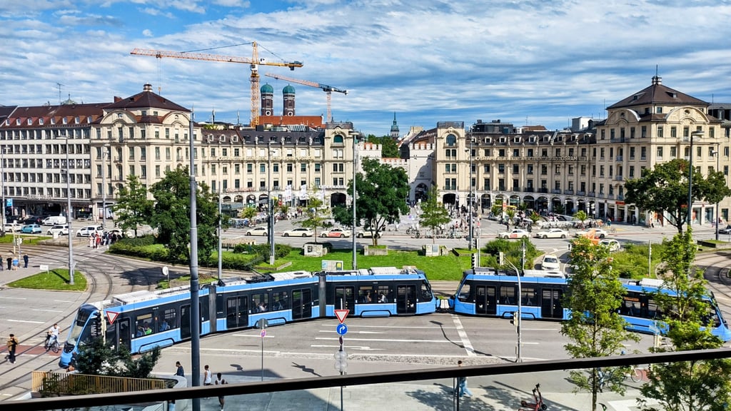 Blick auf den Stachus 