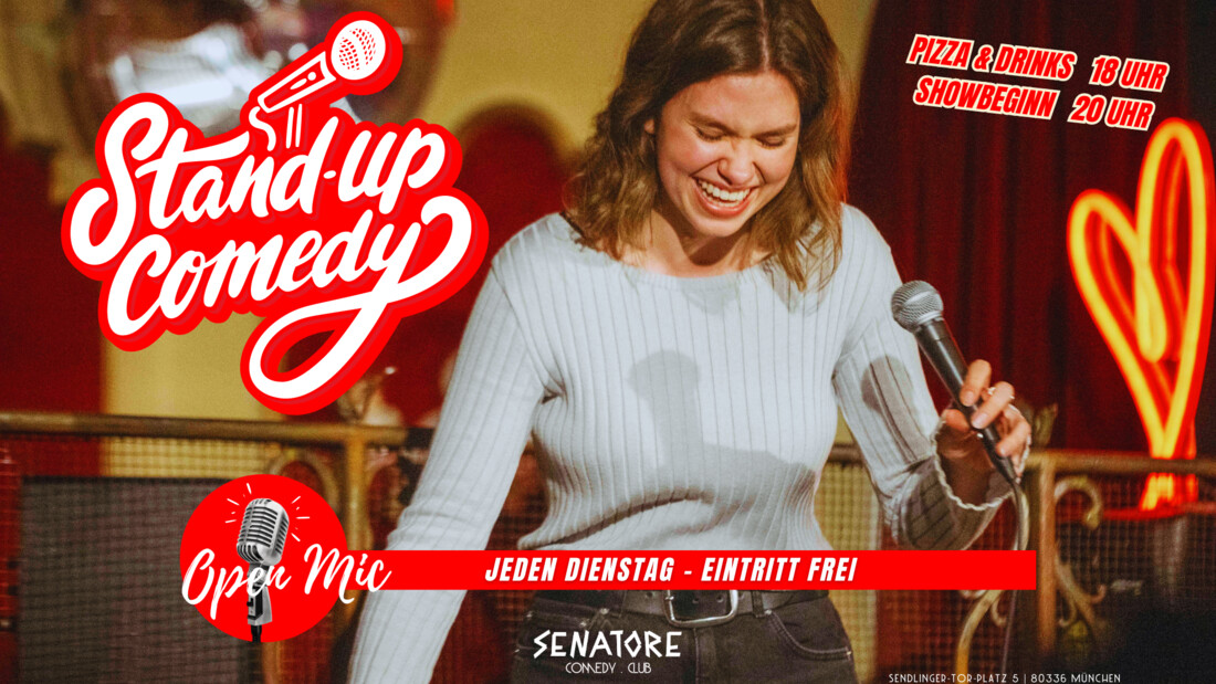 Senatore Comedy – Open Mic