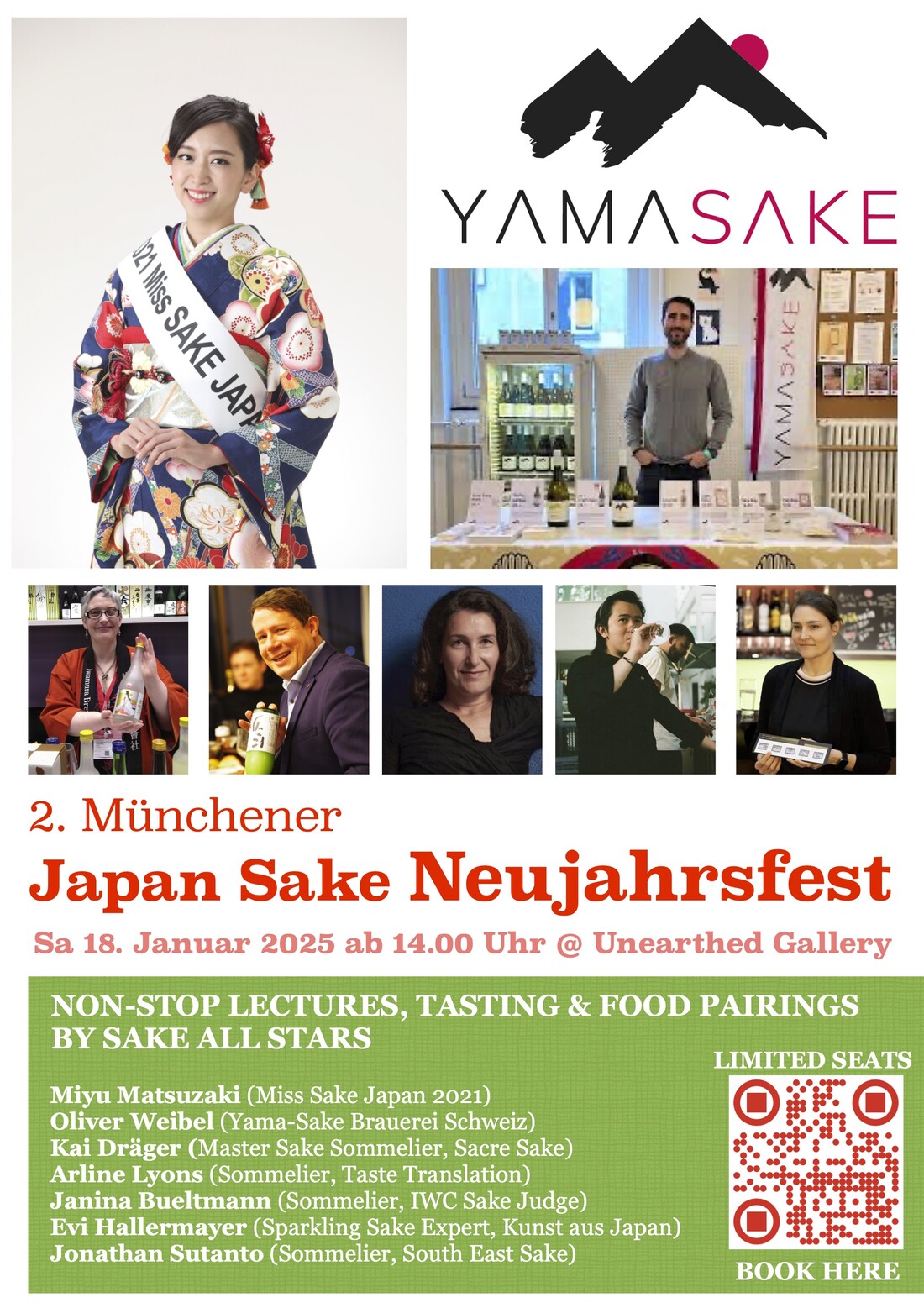 Münchener Japanisches Sake Neujahrsfest 2025