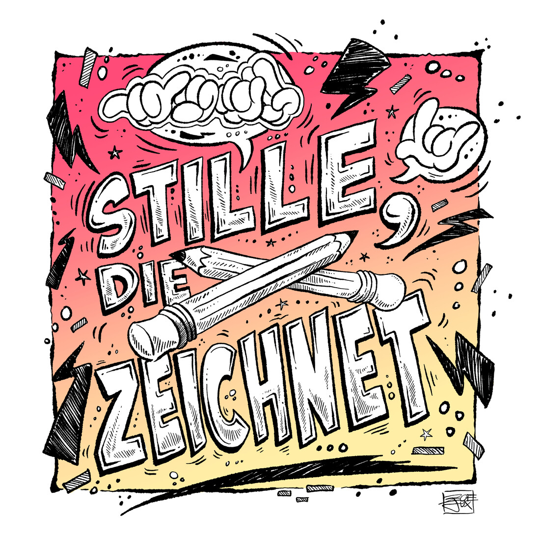 Zoe Jux – Stille, die zeichnet