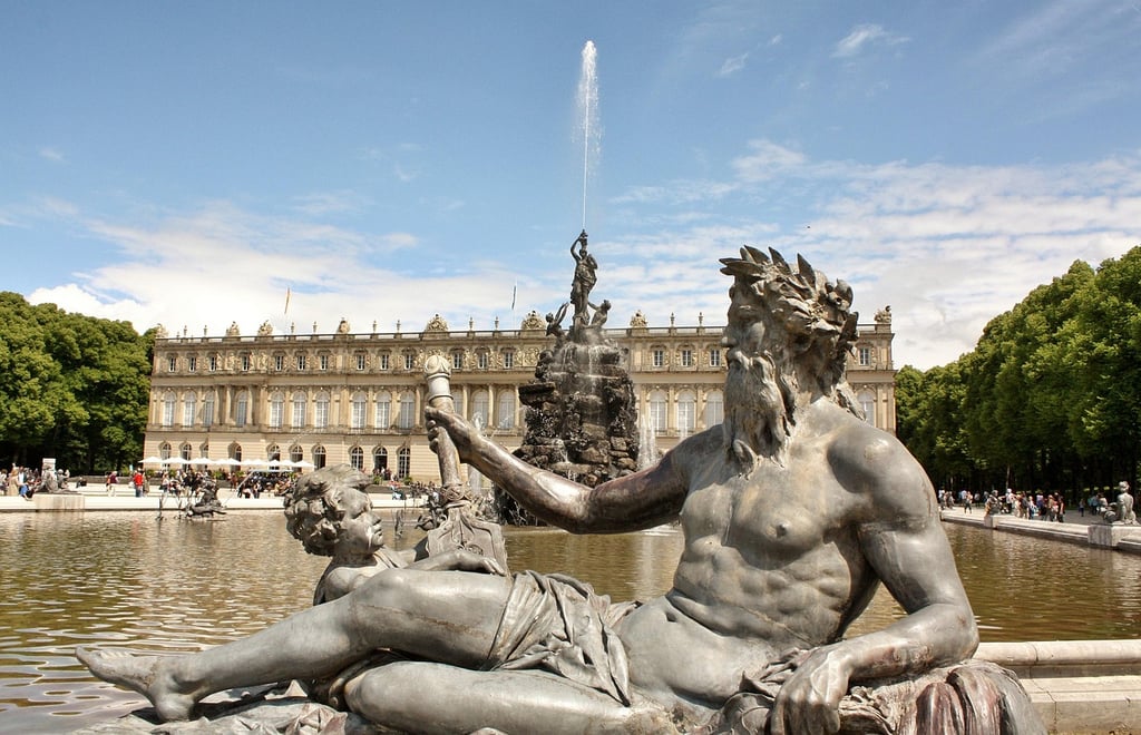 Schloss Herrenchiemsee Brunnen