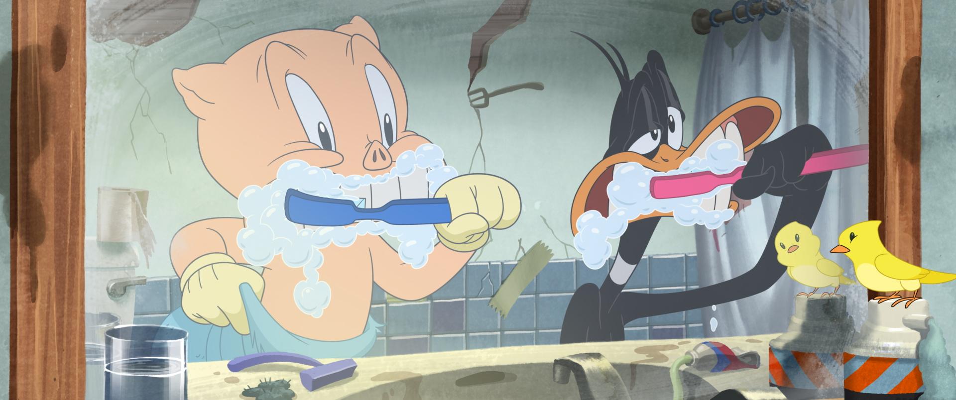 Bilder aus Ein klebriges Abenteuer: Daffy Duck und Schweinchen Dick retten den Planeten