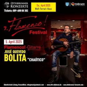 Flamenco-Gitarrenkonzert José Quevedo „Bolita“ – Chaótico