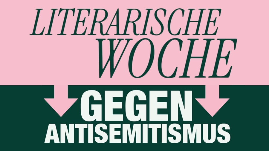 Literarische Woche gegen Antisemitismus