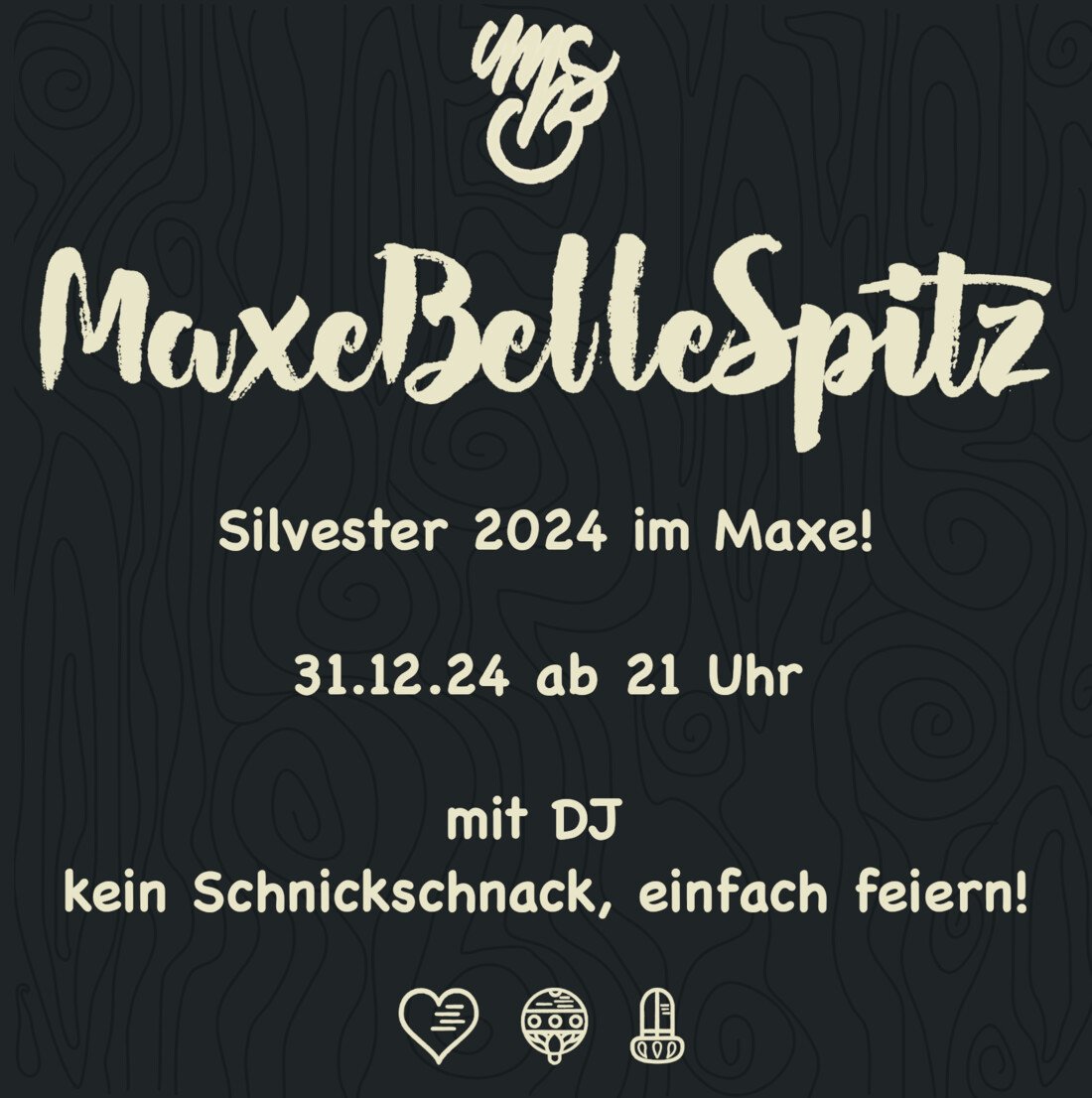 Silvester Indie Party im Maxe