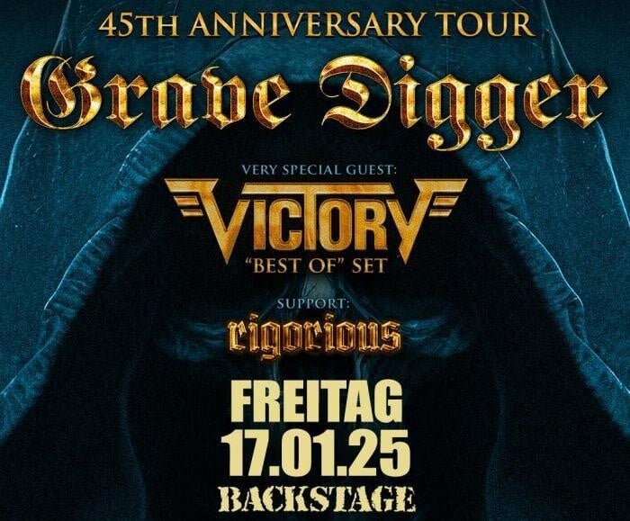 Grave Digger »45th Anniversary Tour«