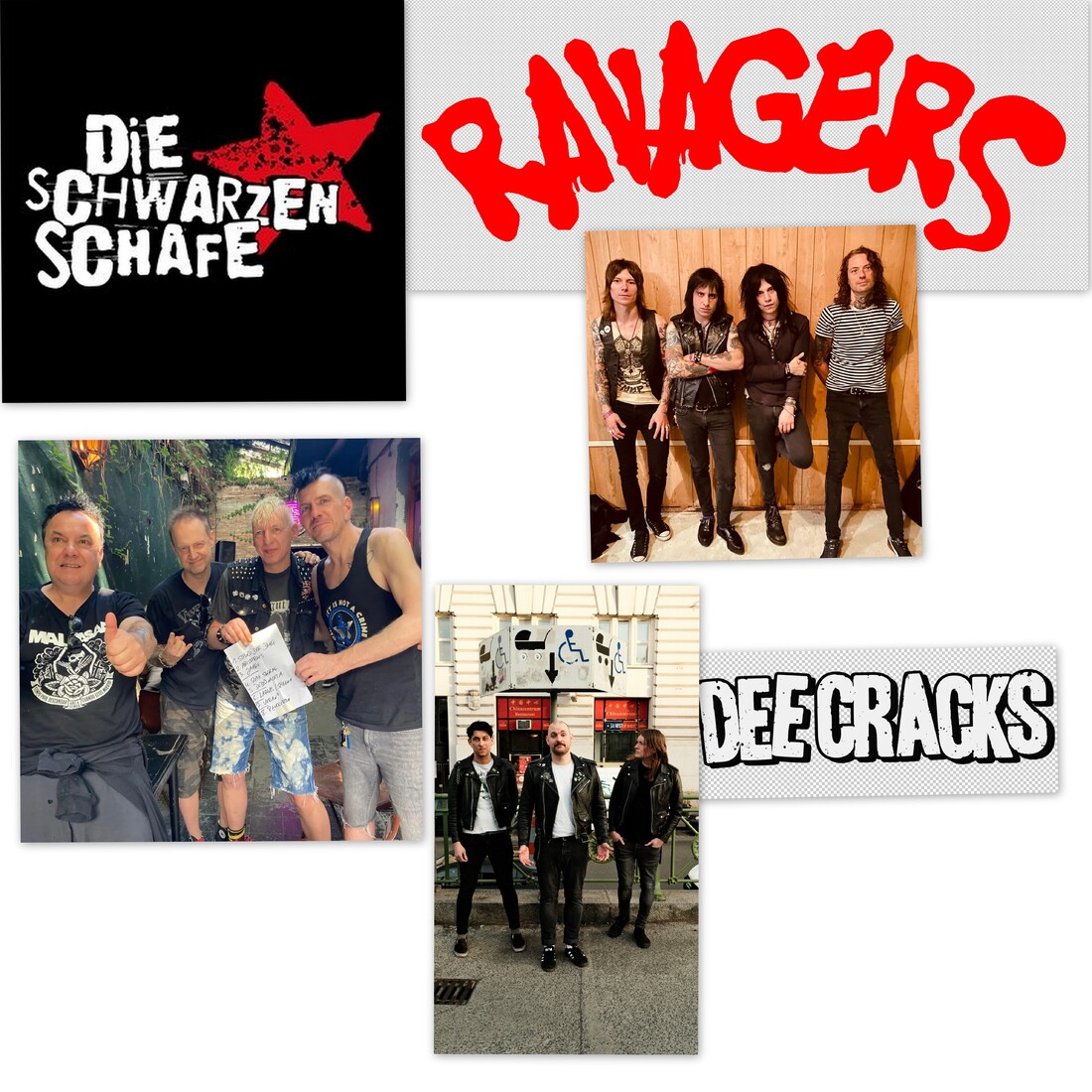 Die Schwarzen Schafe + Ravagers + DeeCracks