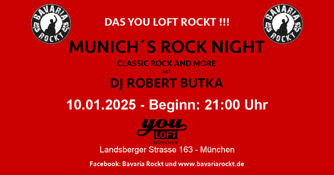 Bavaria Rockt – Munich’s Rock Night