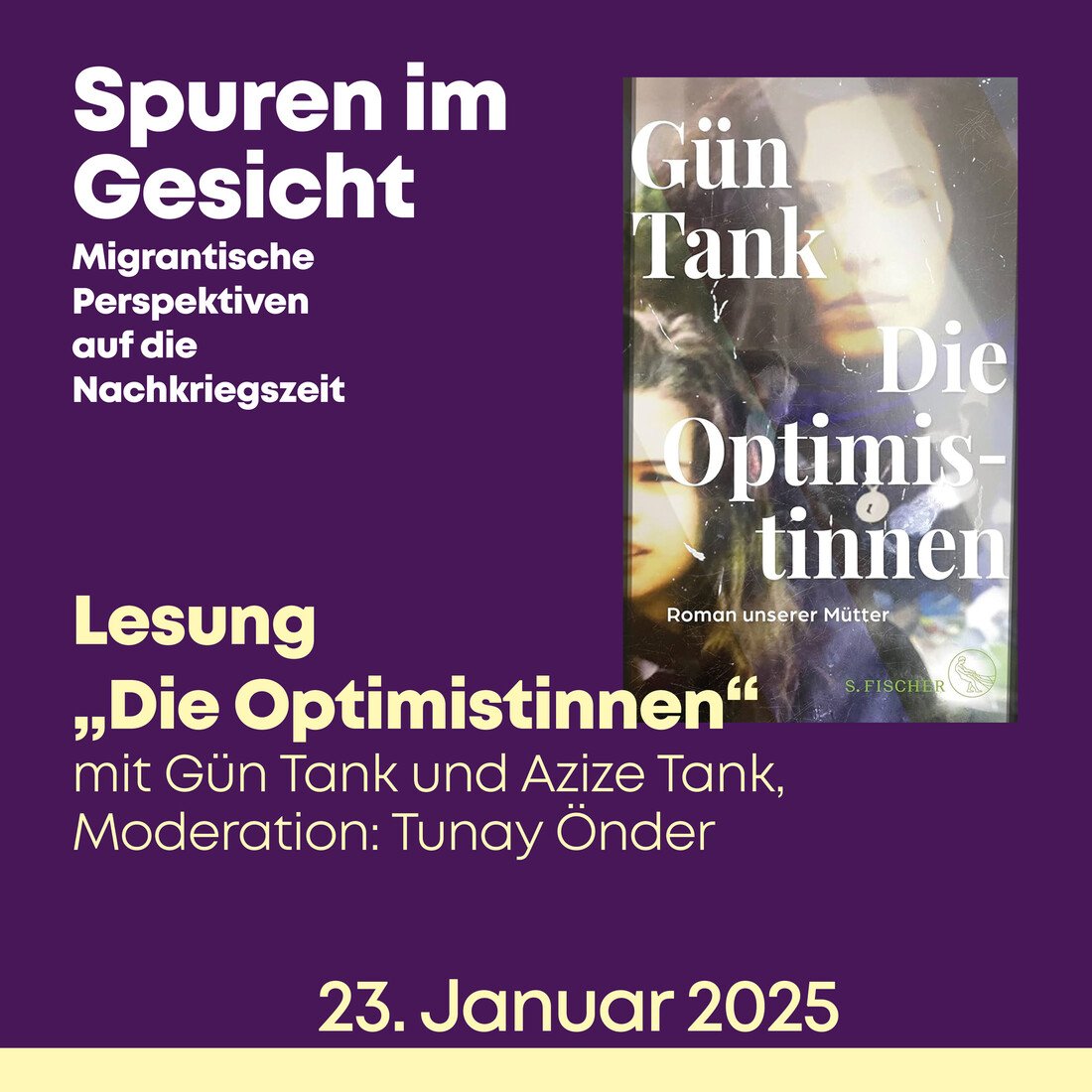 Lesung »Die Optimistinnen«