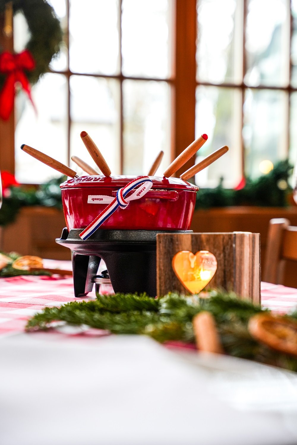 Käsefondue im urigen Salettl am Bamberger Haus