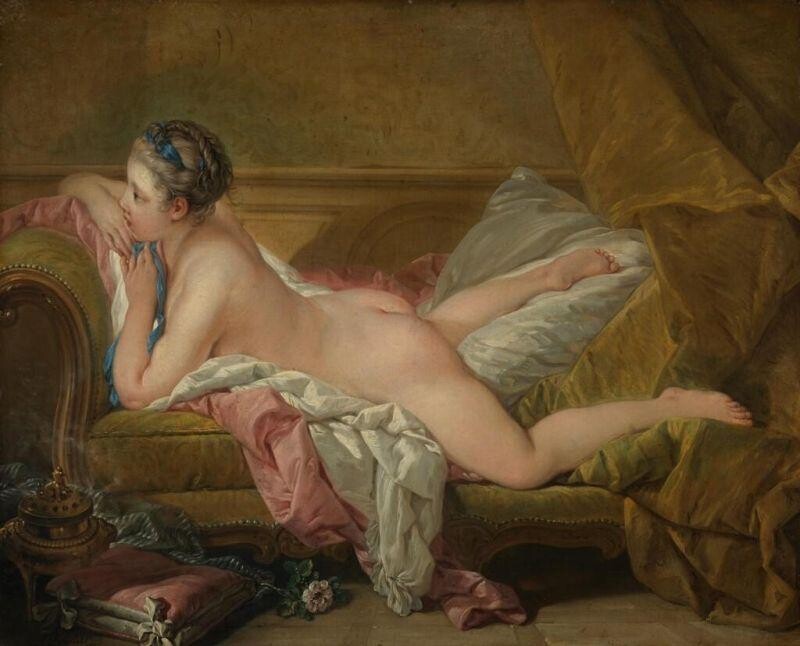 François Bouchers »Ruhendes Mädchen«