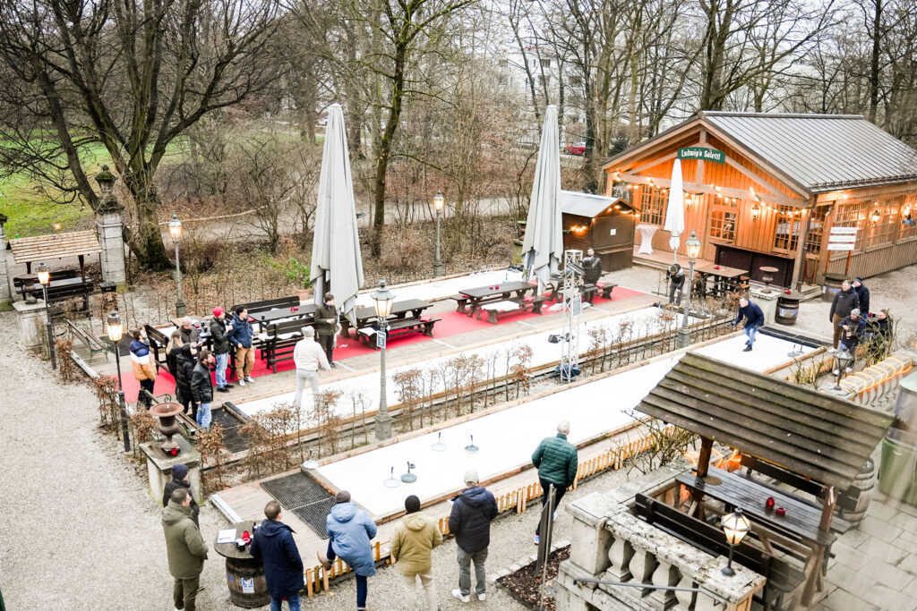 Bamberger Haus Winterbiergarten München