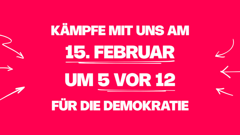 Demo „Wähl Liebe!“