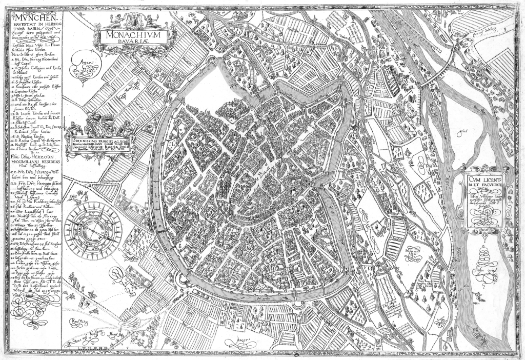 München Altstadt um 1613