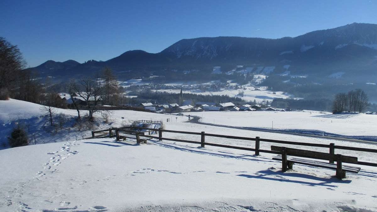 Winterwanderungen München: Samerberg