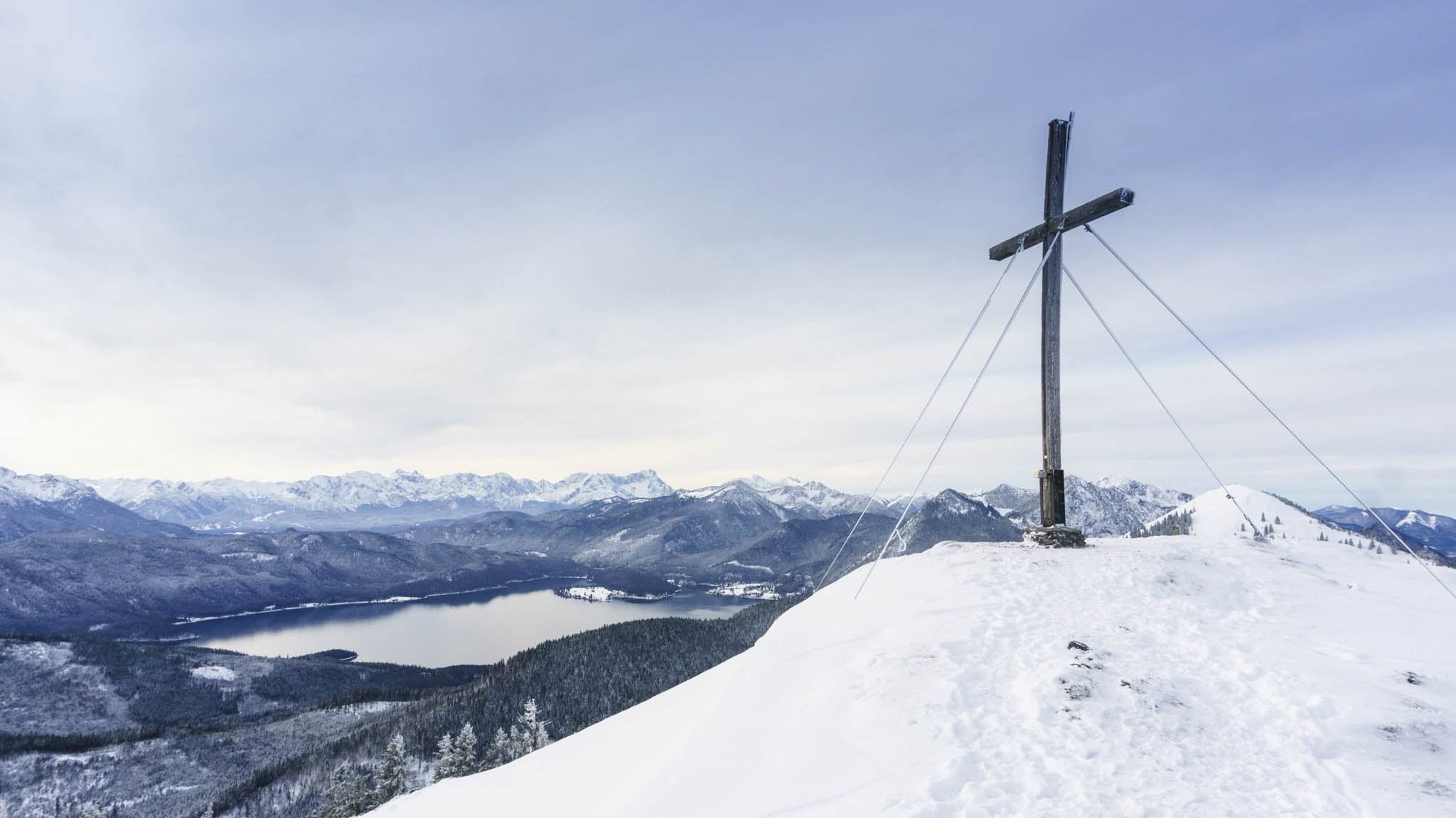 Winterwanderungen München: Hirschhörnlkopf