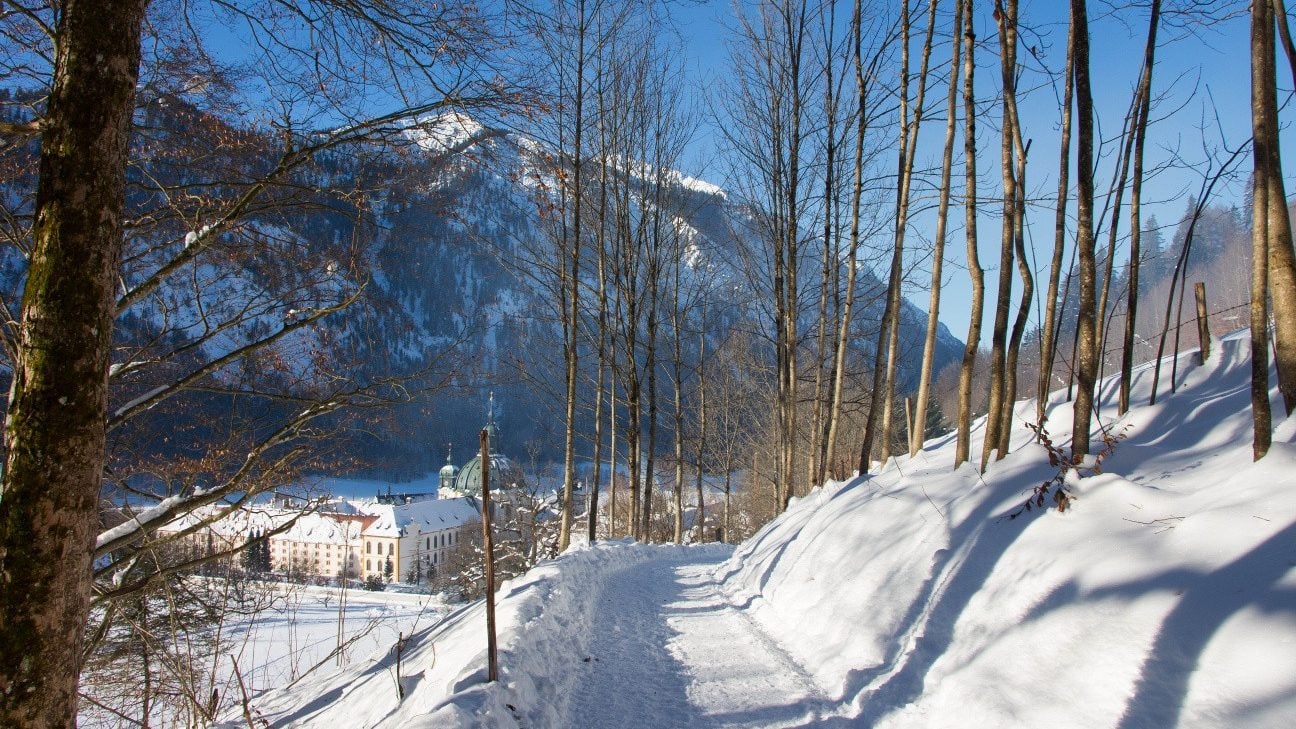 Winterwanderungen München: Kloster Ettal