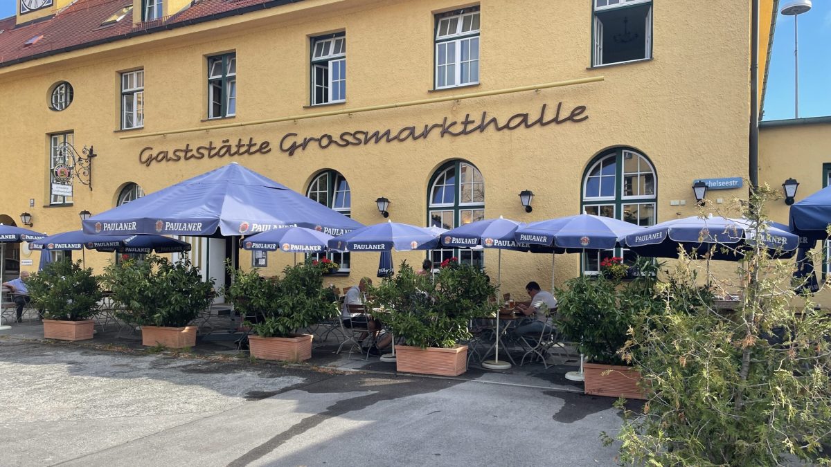 Weißwurstfrühstück München: Gaststätte Großmarkthalle