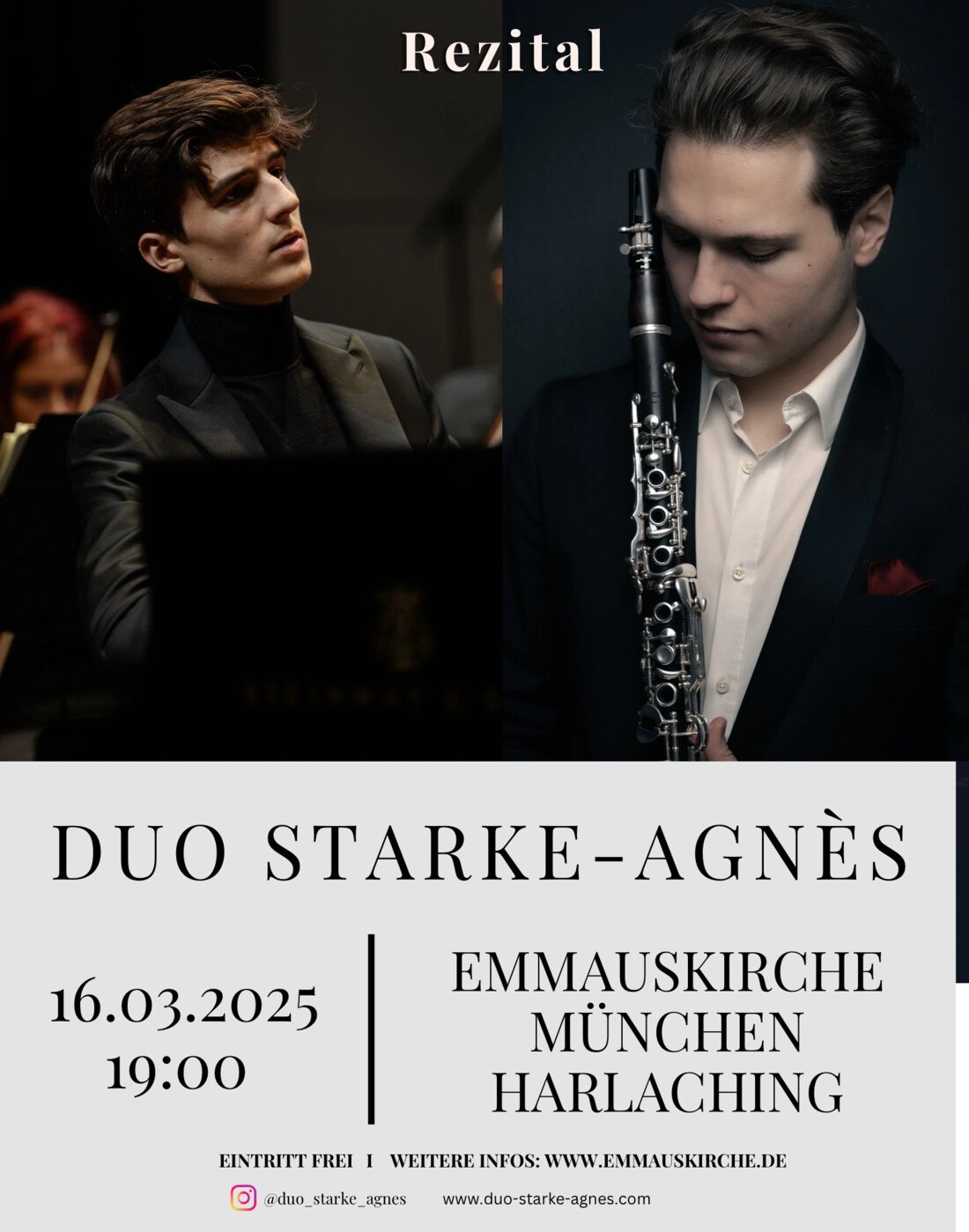 Kultur in Emmaus: Duo Starke-Agnès