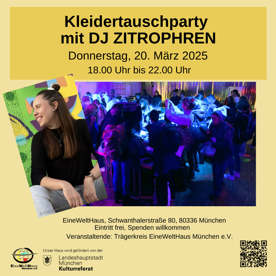 Kleidertauschparty mit DJ Zitrophen