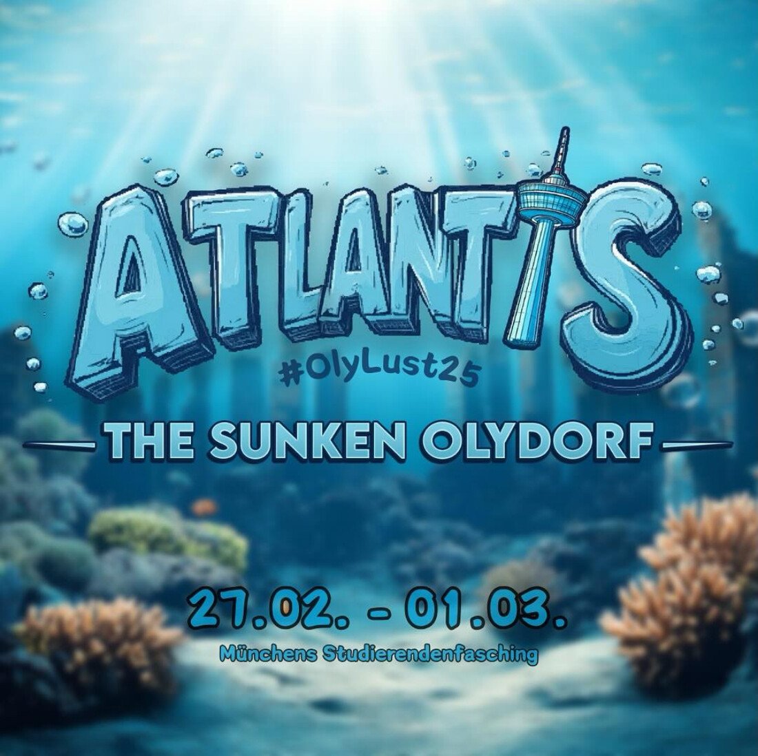 Olylust – Atlantis – die Faschingsparty im Olydorf