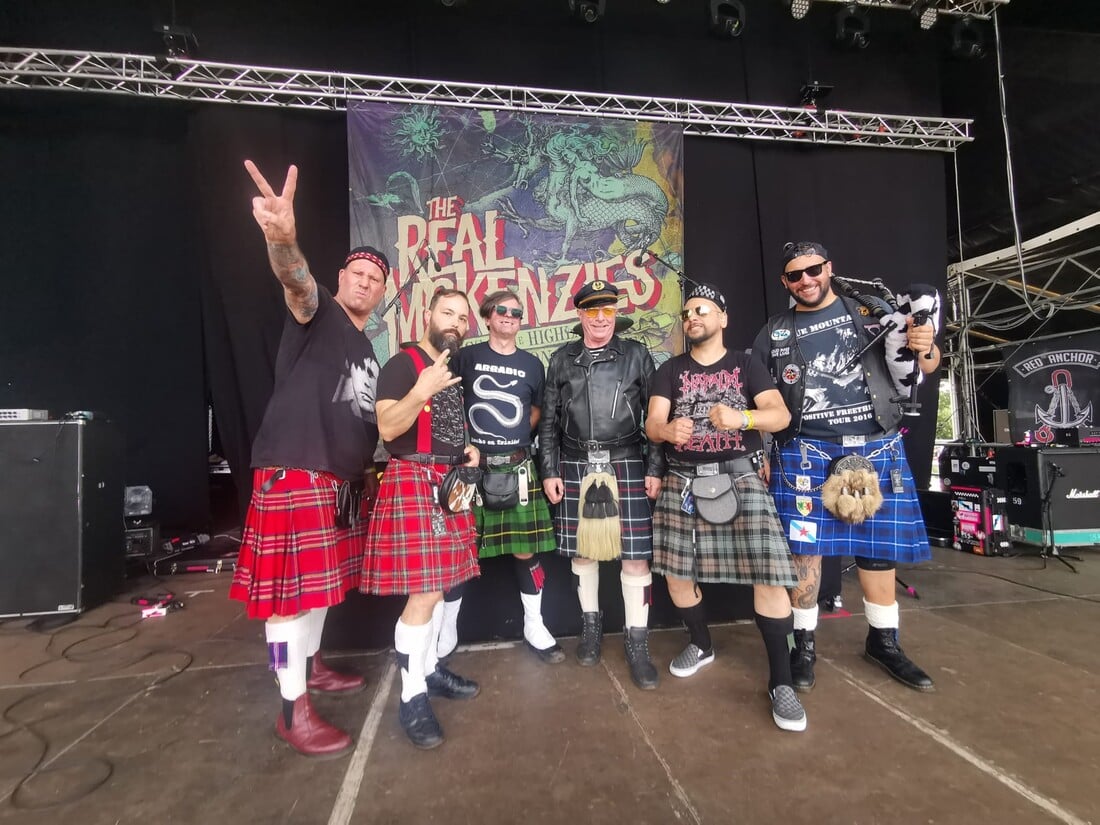 The Real McKenzies + Chelsea + Digger & The Pussycats