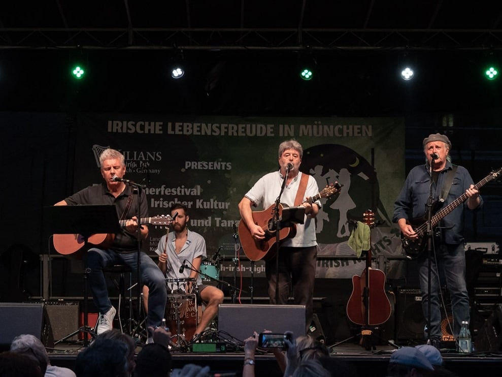 München St. Patrick's Day: Paul Daly Band mit Dieter Reiter