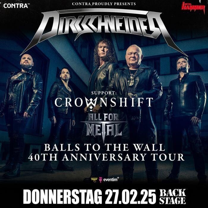 Dirkschneider »- Balls To The Wall – 40th Anniversary Tour«