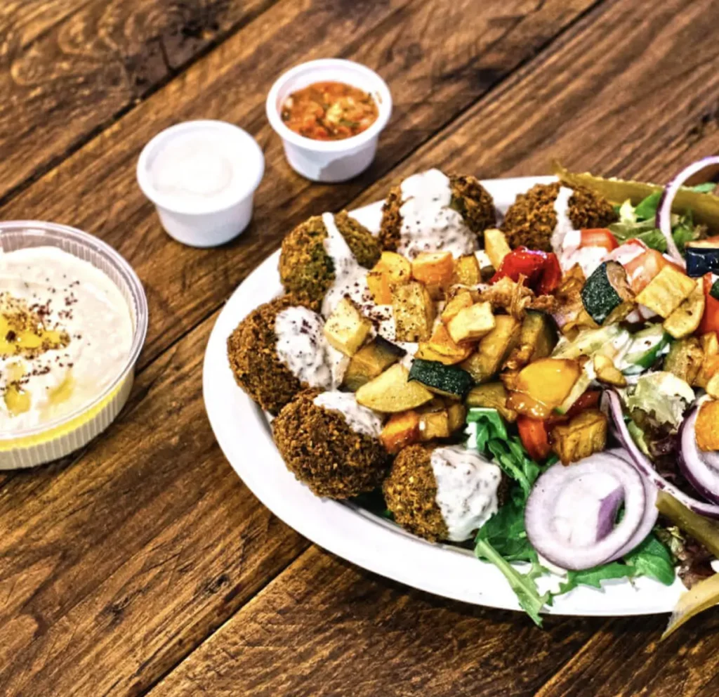 Essen gehen München / günstige restaurants München: Sim Sim Falafel