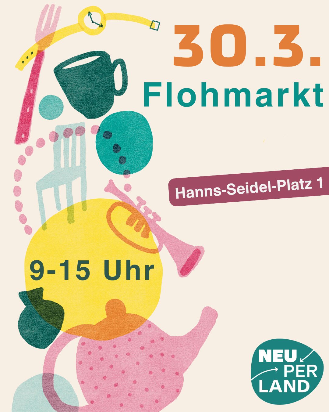 Flohmarkt für die ganze Familie in Neuperlach