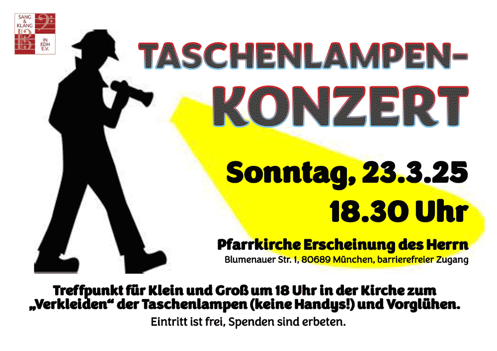 Taschenlampen-Konzert