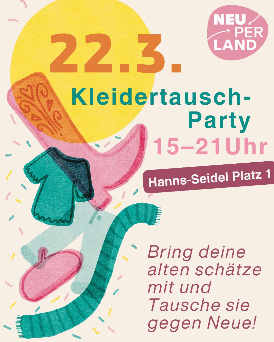 Kleidertauschparty in Neuperlach