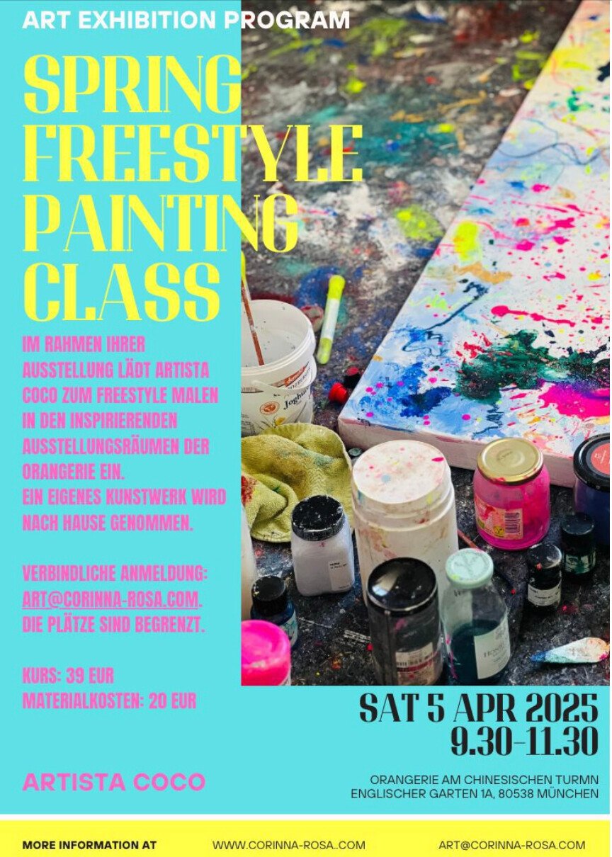 Spring Freestyle Painting Class