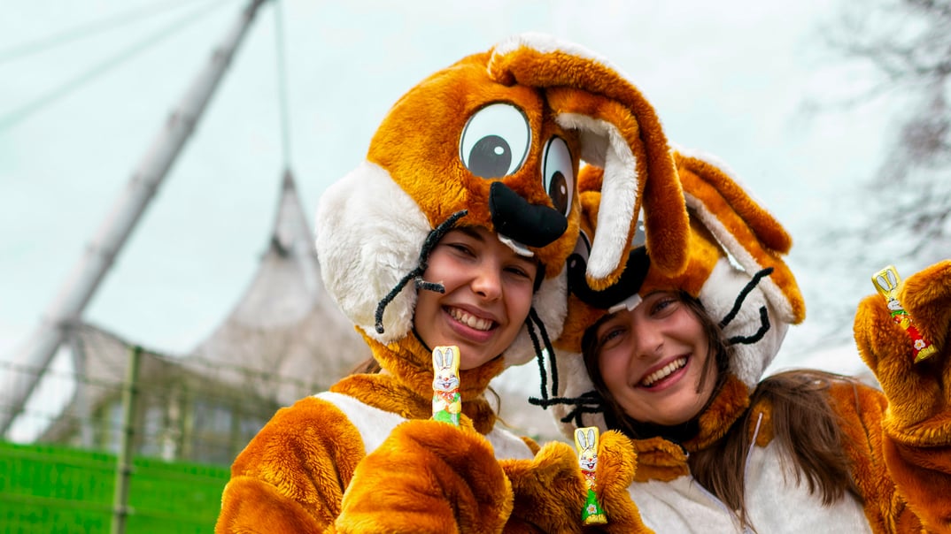 Spiel und Spaß beim Osterfest im Olympiapark