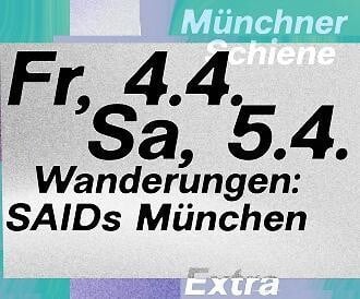 SAIDs München – Wanderungen