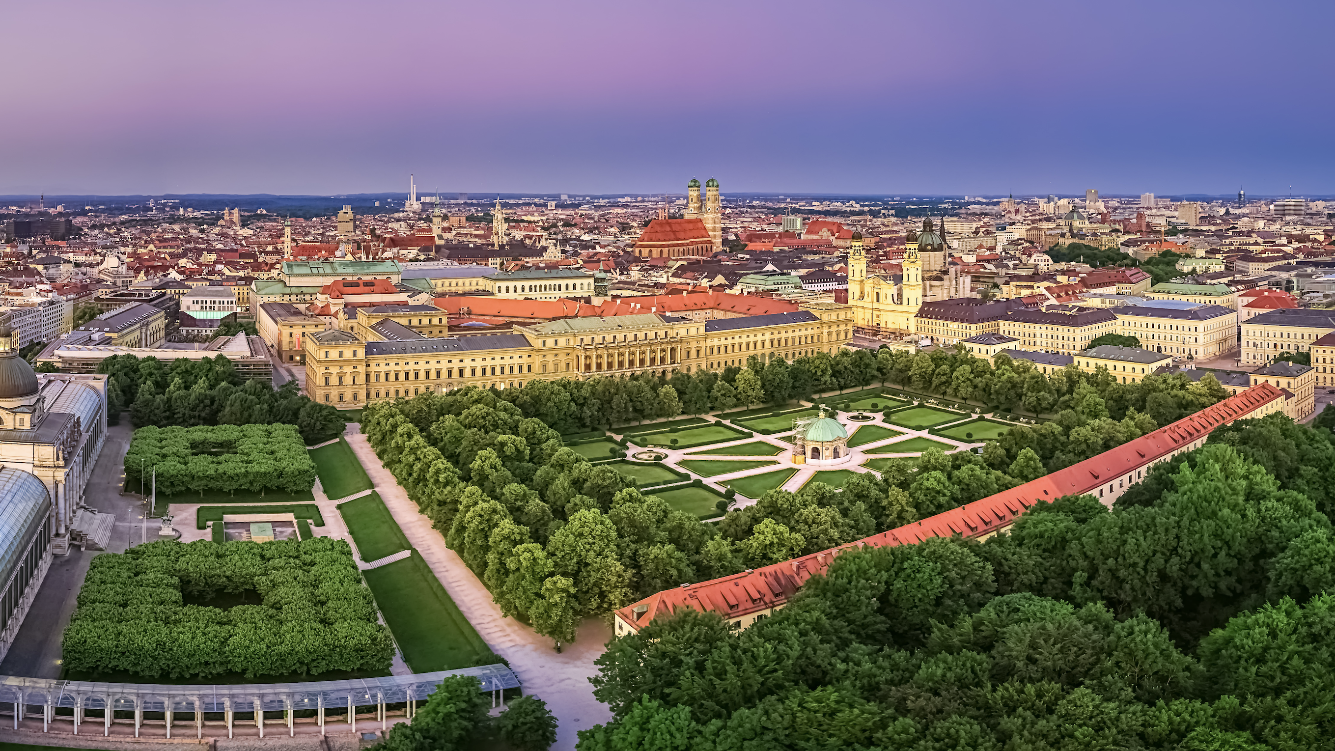 Fahrradtour München: Hofgarten