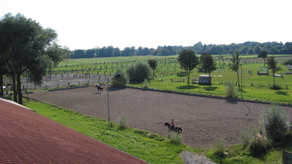 Fahrradtour München: Olympia Reitanlage