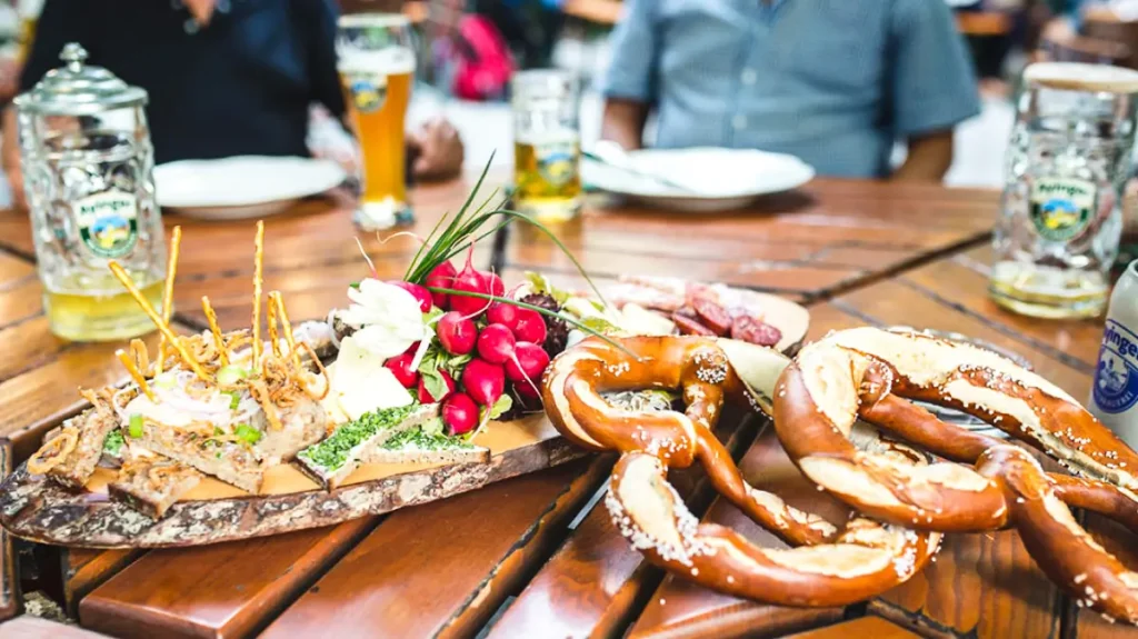 Biergartenschmankerl im Tannengarten