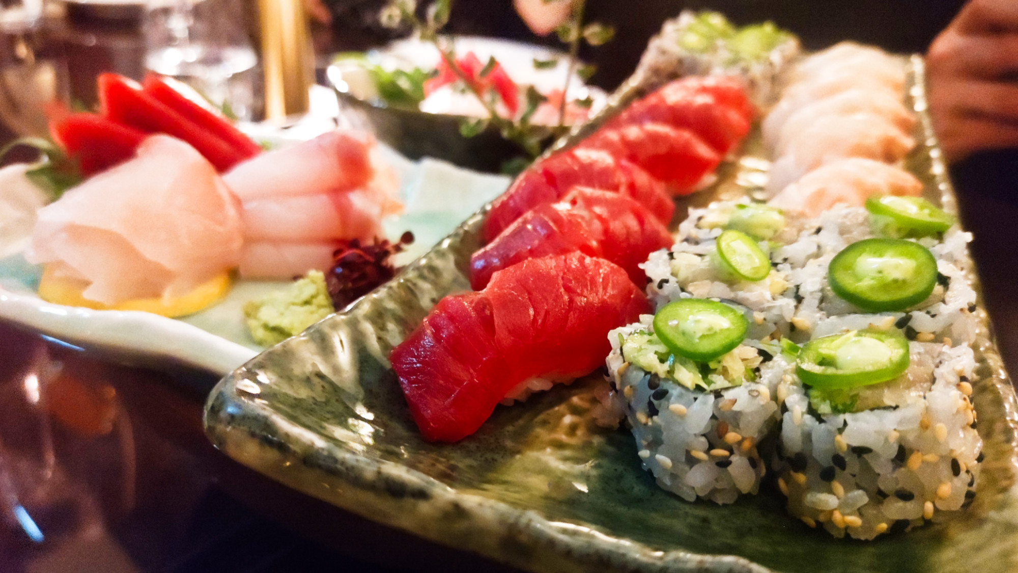 Sushi im Zuma Pop-up-Restaurant